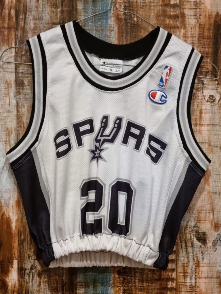 Crop Top NBA marca Champion, Spurs Ginobili 20