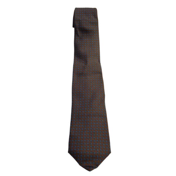 Cravatta vintage 100% seta