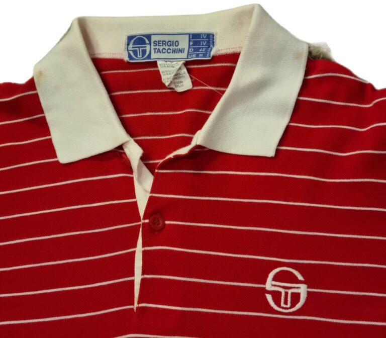 Vintage Polo tennis Sergio Tacchini