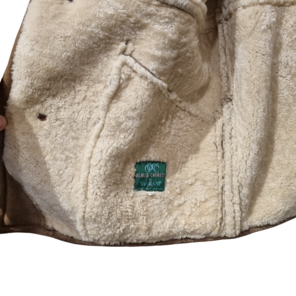 Vintage Montone Shearling sheepskin jacket Olmes Carretti