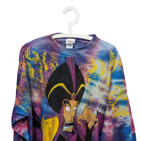 Vintage 1992 Jafar Disney shirt tie-dye