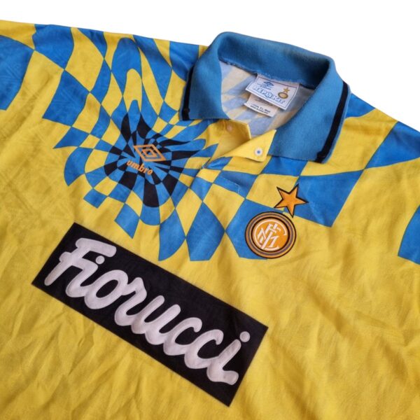 VINTAGE INTER 1992-1994 FOOTBALL SHIRT FIORUCCI UMBRO