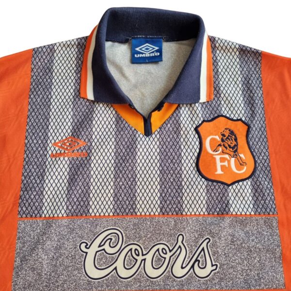 VINTAGE CHELSEA 1994-1996 FOOTBALL SHIRT COORS UMBRO