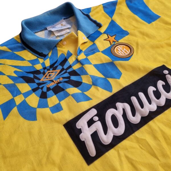 VINTAGE INTER 1992-1994 FOOTBALL SHIRT FIORUCCI UMBRO