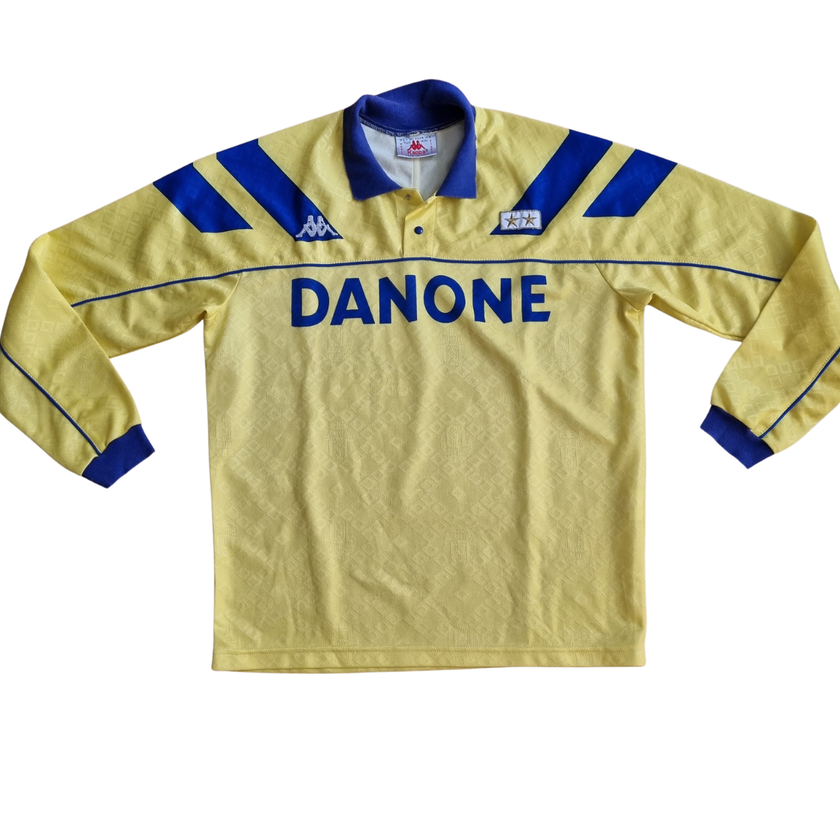 VINTAGE JUVENTUS 1992-1994 FOOTBALL SHIRT DANONE KAPPA