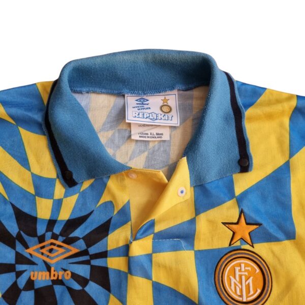 VINTAGE INTER 1992-1994 FOOTBALL SHIRT FIORUCCI UMBRO