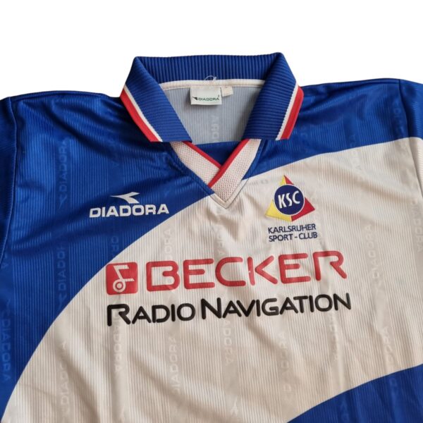 Vintage KARLSRUHE KSC 1999-2000 Football Shirt DIADORA