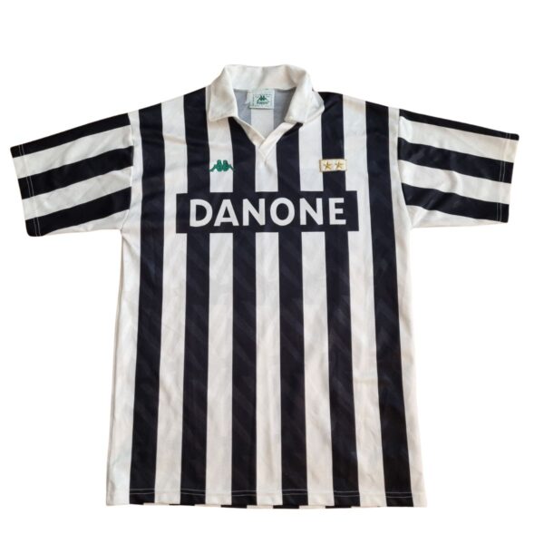 VINTAGE JUVENTUS 1992-1994 FOOTBALL SHIRT DANONE KAPPA