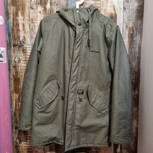 Giubbotto modello Parka Carhartt con cappuccio