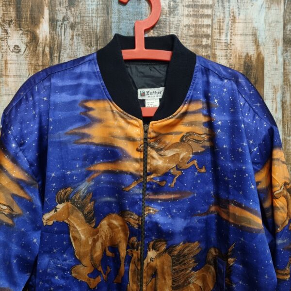 Vintage Silk Bomber