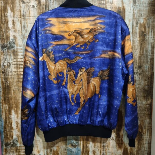 Vintage Silk Bomber