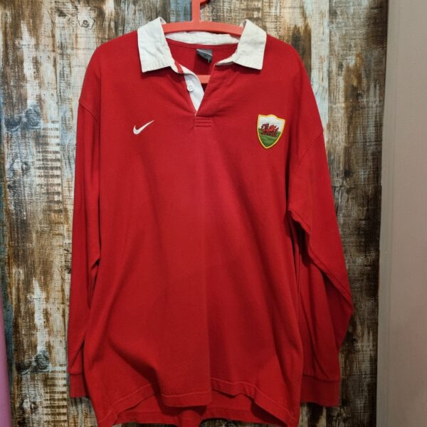 Polo Vintage rugby Galles