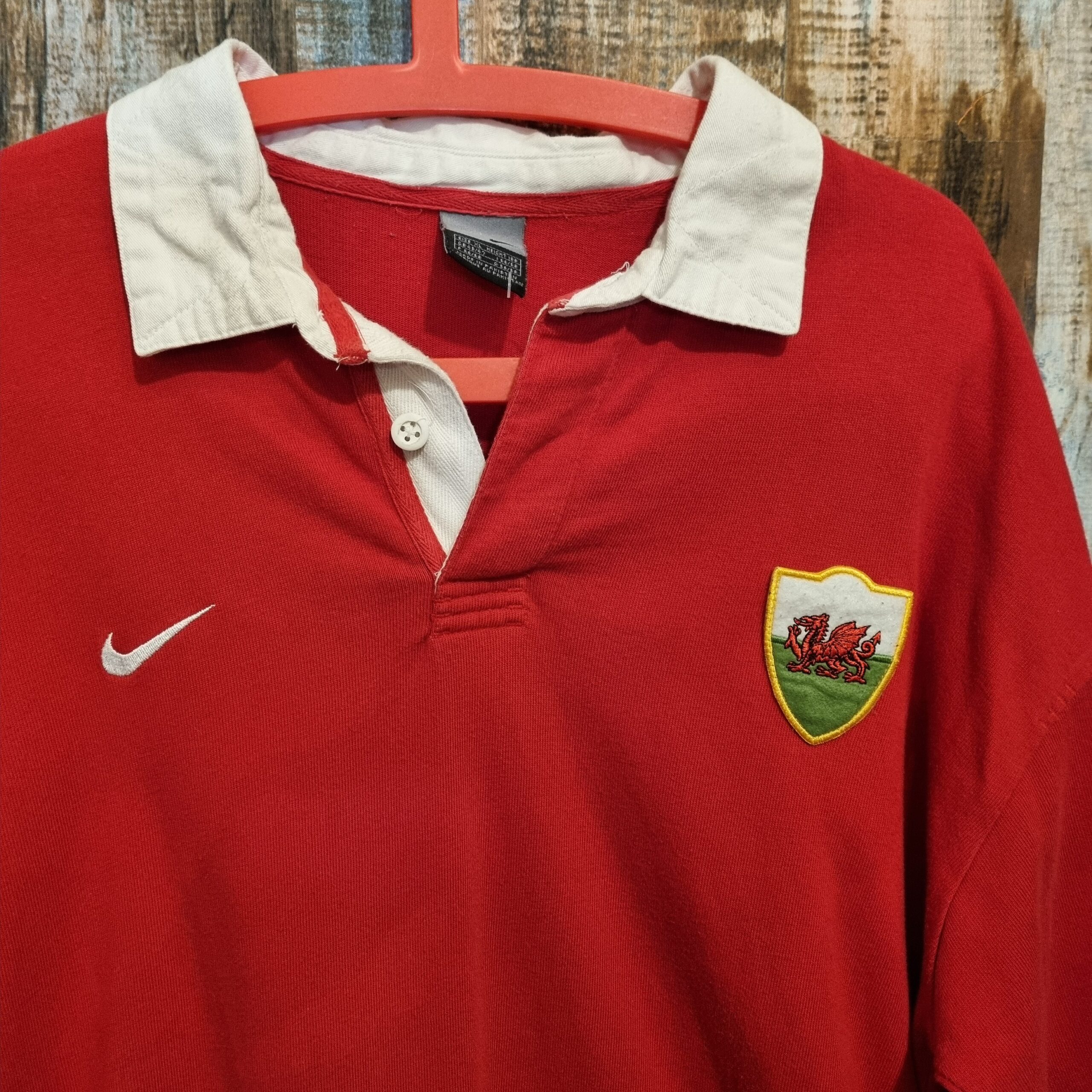 Polo Vintage rugby Galles