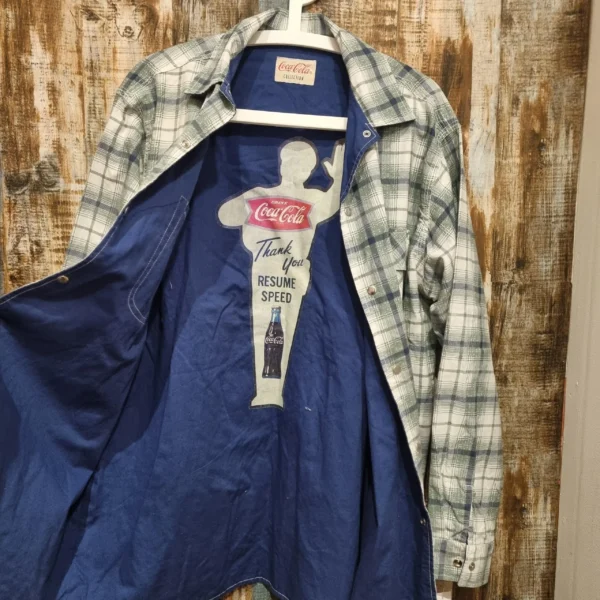Vintage Coca Cola Collection shirt Model Cop Cross Guard