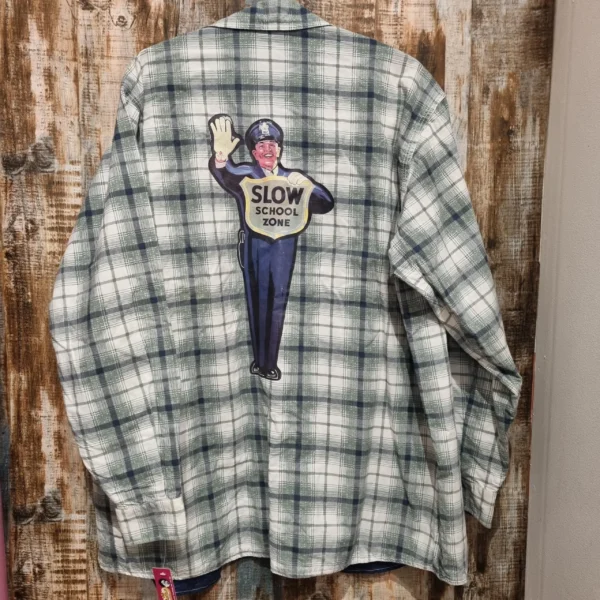Vintage Coca Cola Collection shirt Model Cop Cross Guard