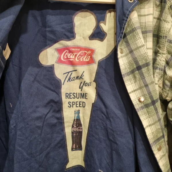 Vintage Coca Cola Collection shirt Model Cop Cross Guard