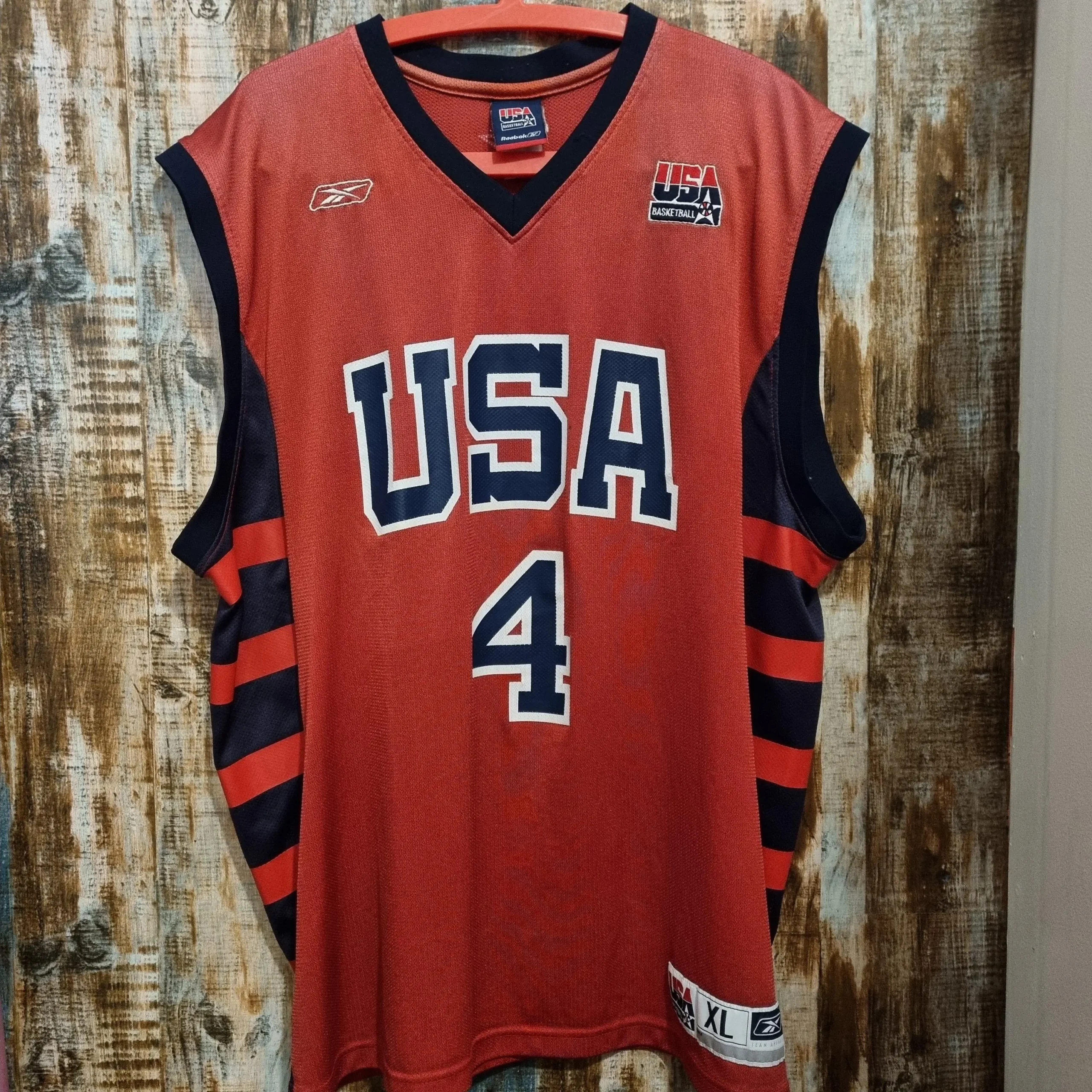 Canotta NBA Nazionale Usa sixers 4 Iverson