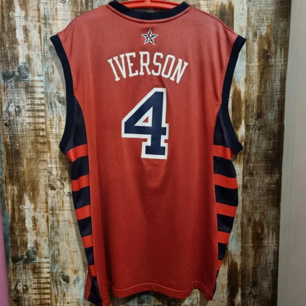 Canotta NBA Nazionale Usa sixers 4 Iverson