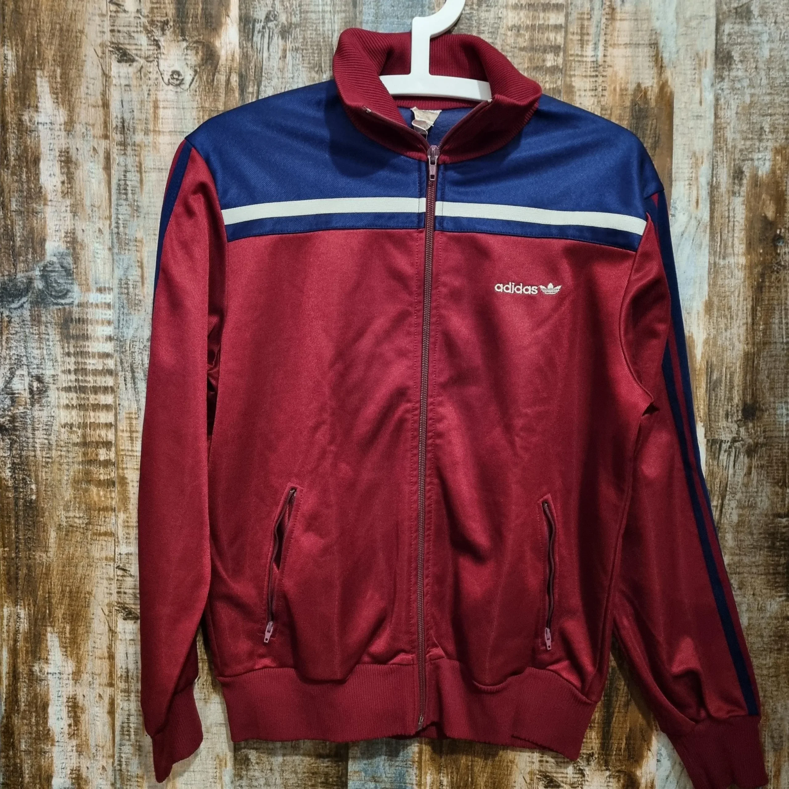 Vintage Adidas 90 Track Top Multicolor