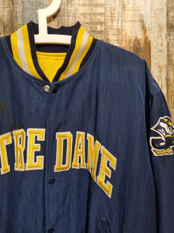 Vintage Starter Bomber Varsity Notre Dame Fighting Irish