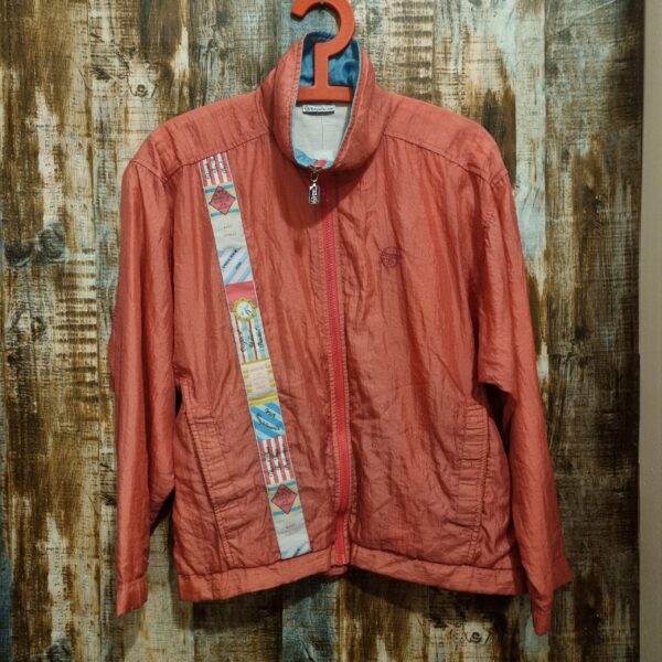 Vintage multicolor windbreaker Jacket Sergio Tacchini