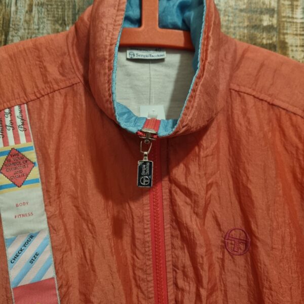 Vintage multicolor windbreaker Jacket Sergio Tacchini