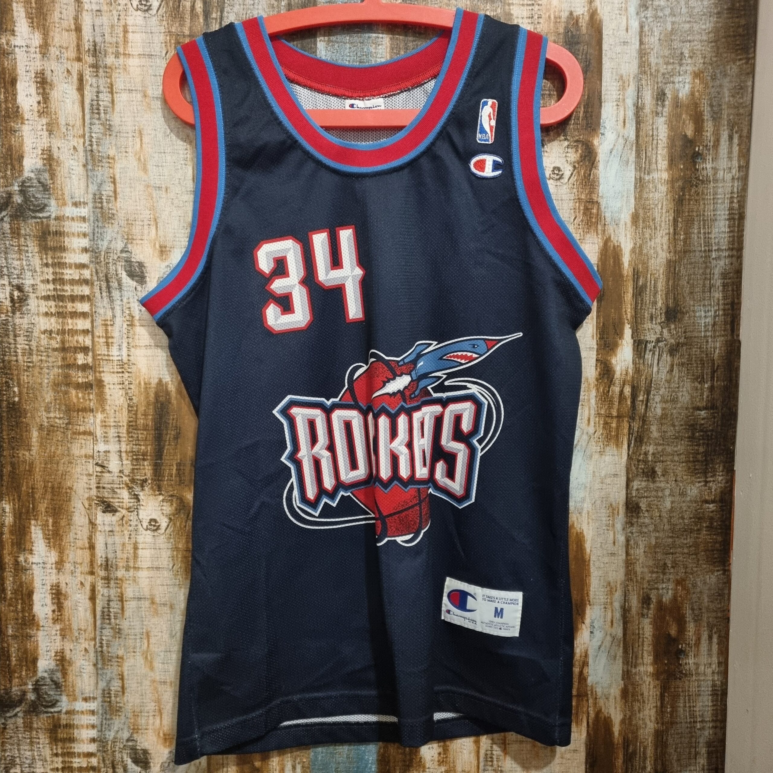Canotta Basket NBA Houston Rockets #34 Olajuwon