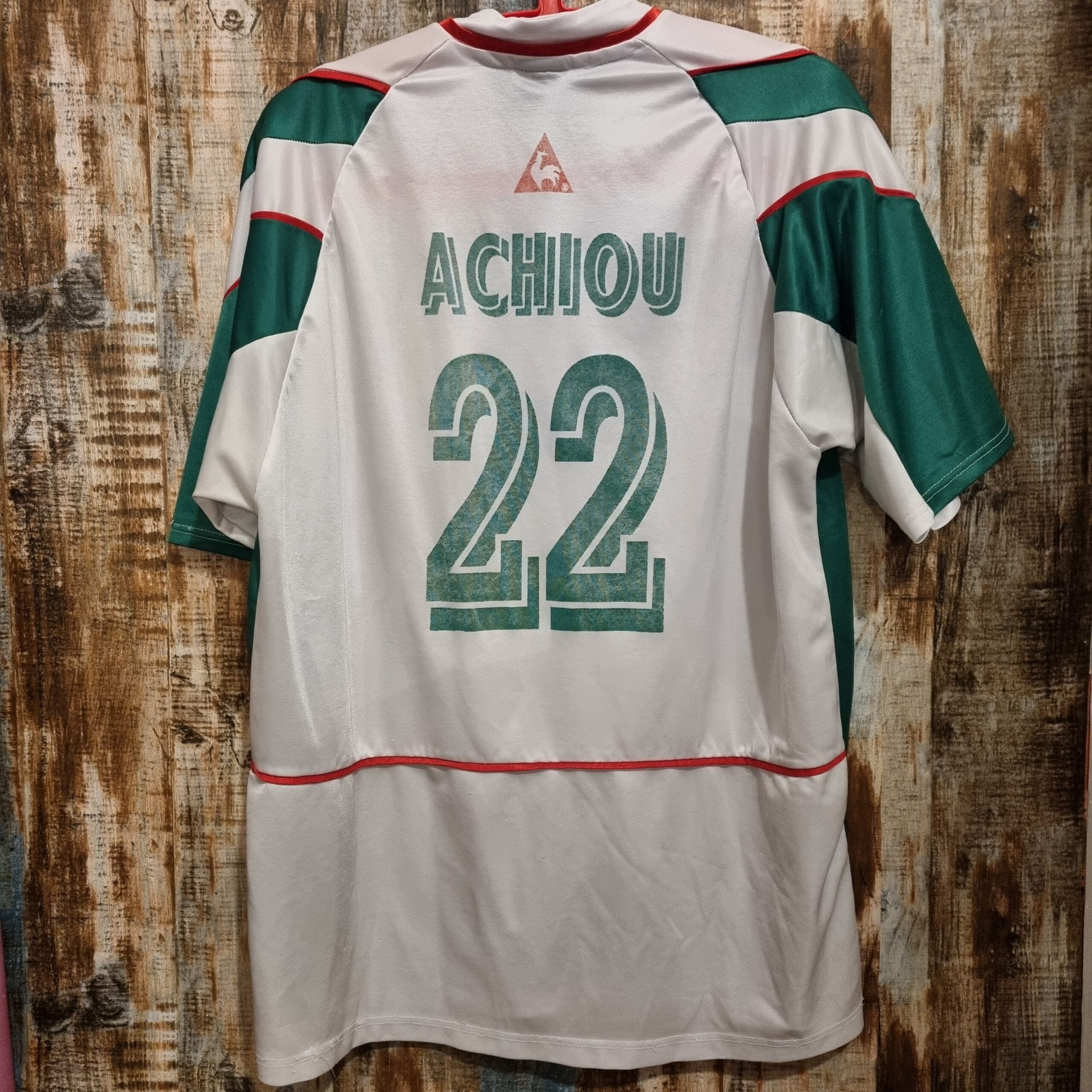 Maglia Calcio Nazionale Algeria anni 2000 #22 Achiou