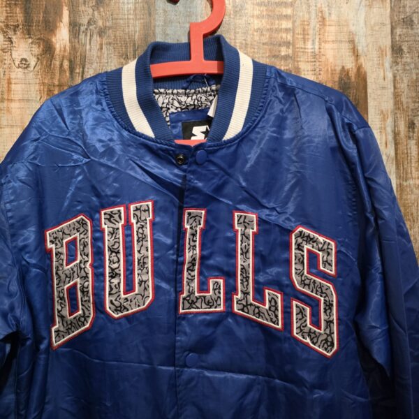 Vintage Starter Bomber Varsity BULLS