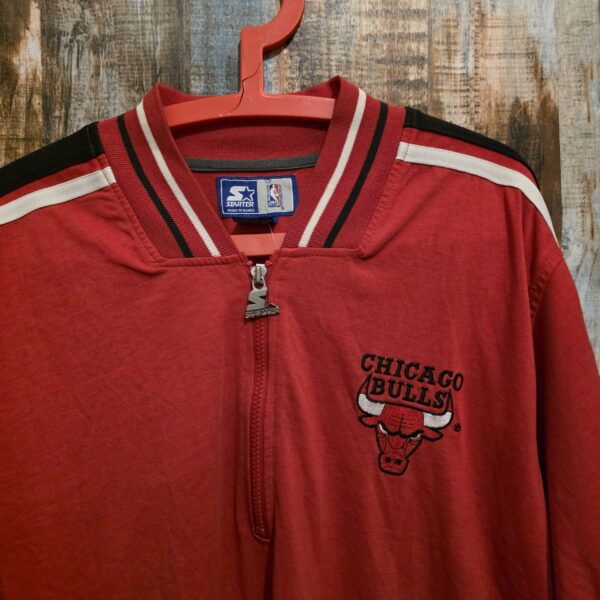 T-shirt Polo Vintage Starter Chicago Bulls
