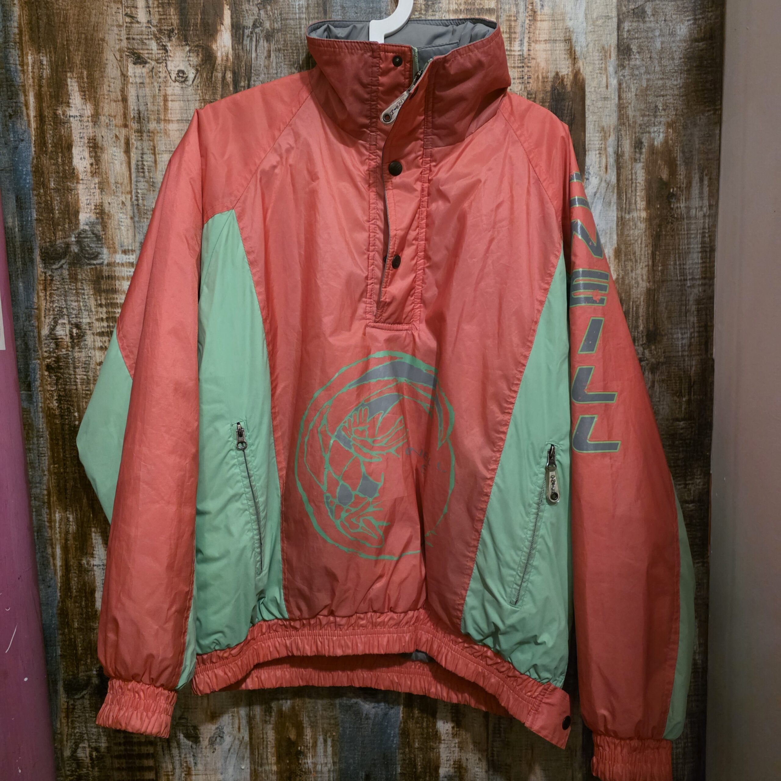 Vintage '90 Puffer Multicolor ski Jacket Snowboard O'neill
