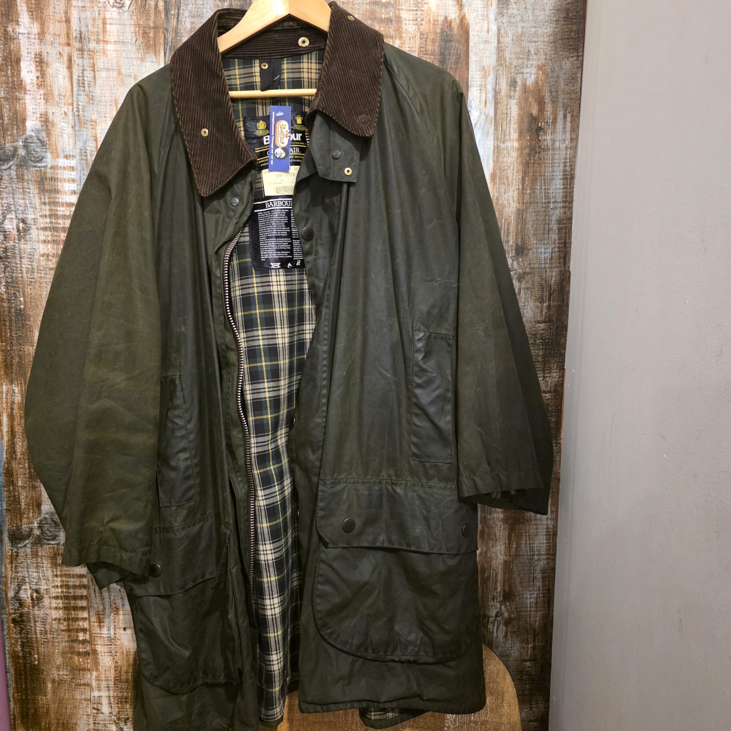 Giubbotto Giaccone vintage Barbour Modello Gamefair