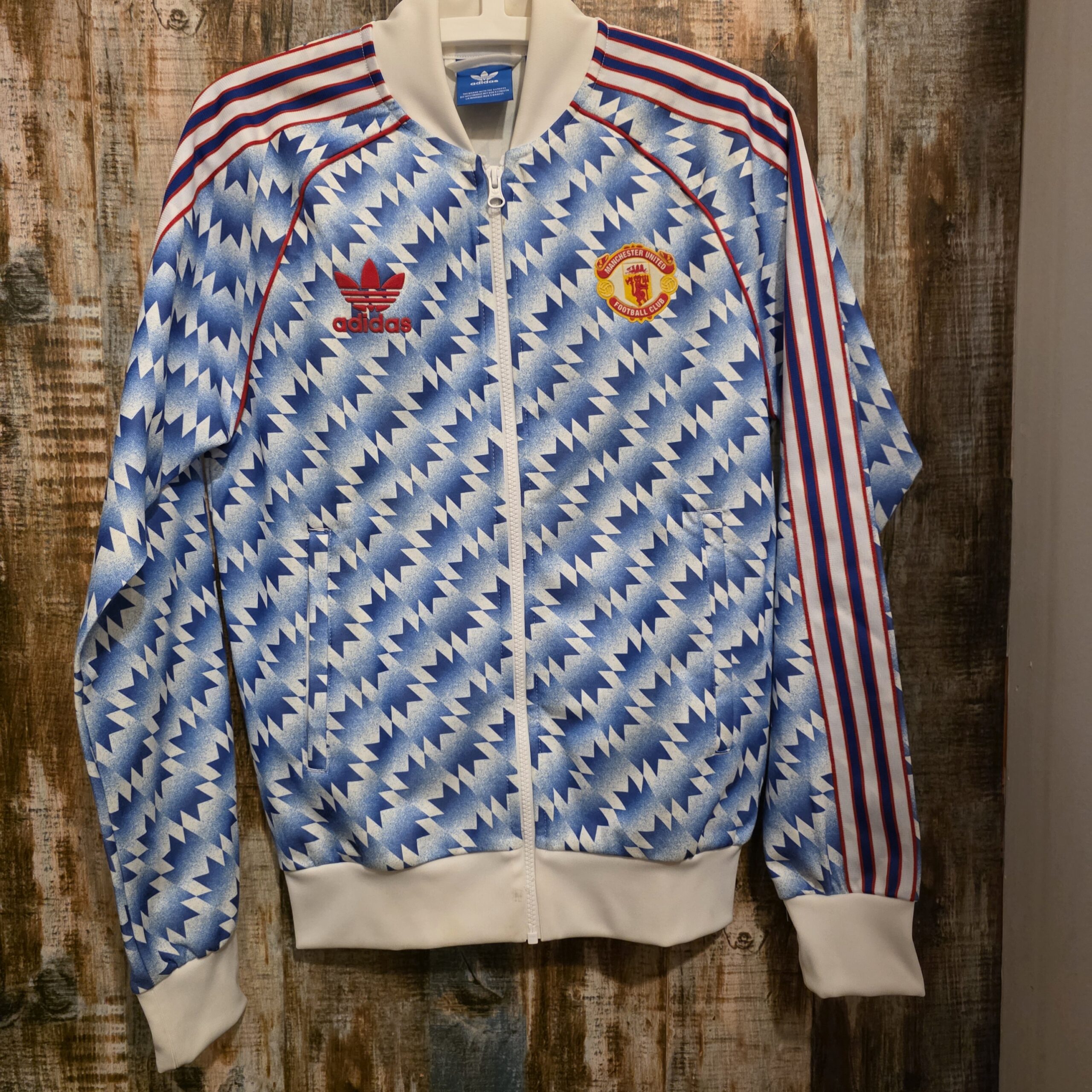 Vintage Adidas 90 Track Top Manchester United