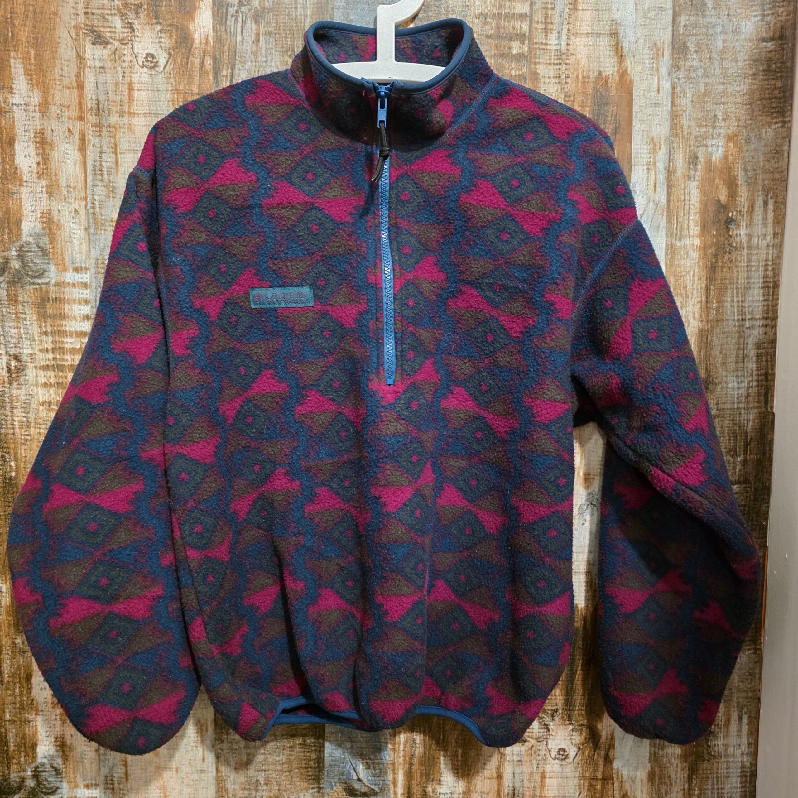 Vintage multicolor fleece ski pile snowboard '90 Columbia Vintage multicolor fleece ski pile snowboard '90 Columbia