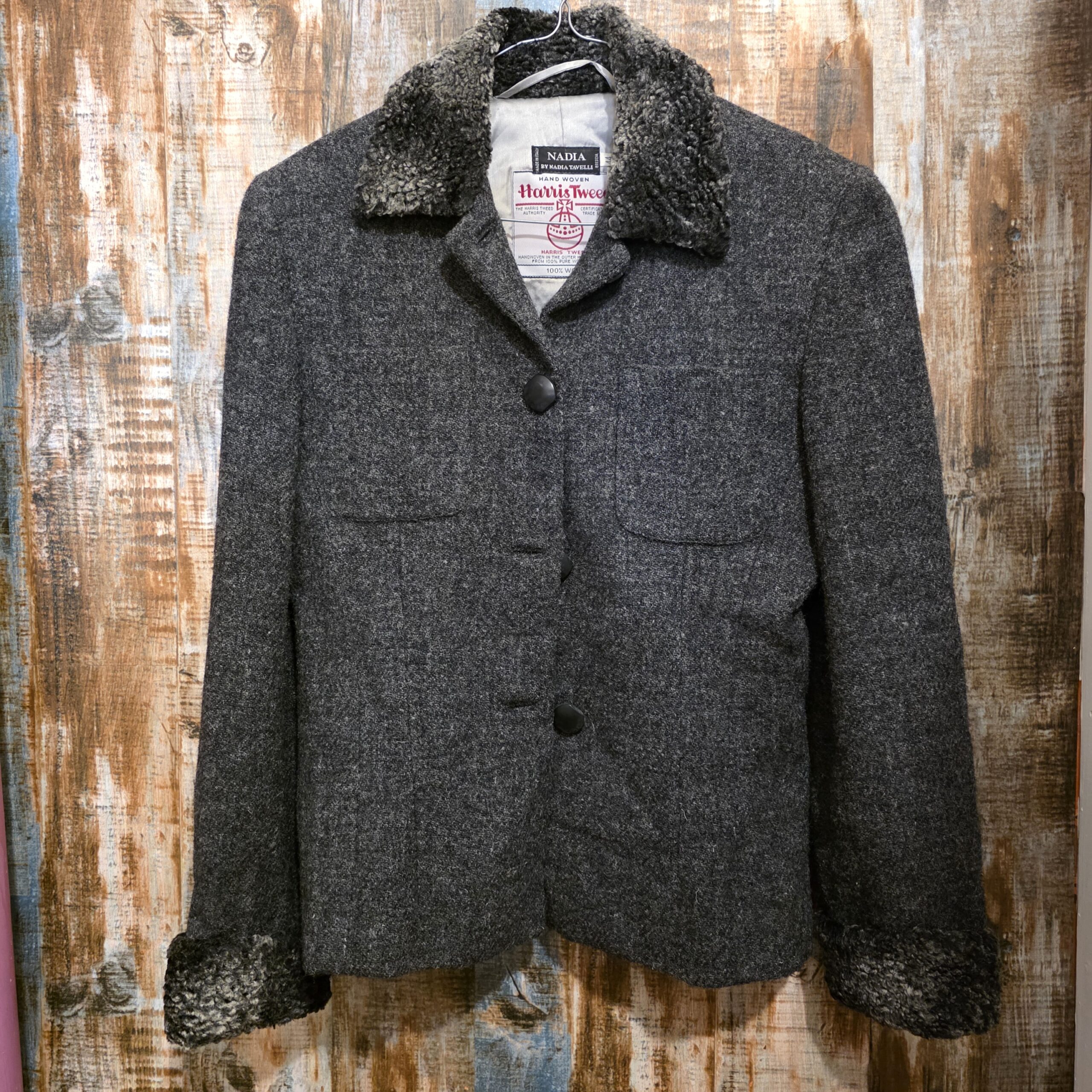 Giacca classica donna blazer Harris Tweed