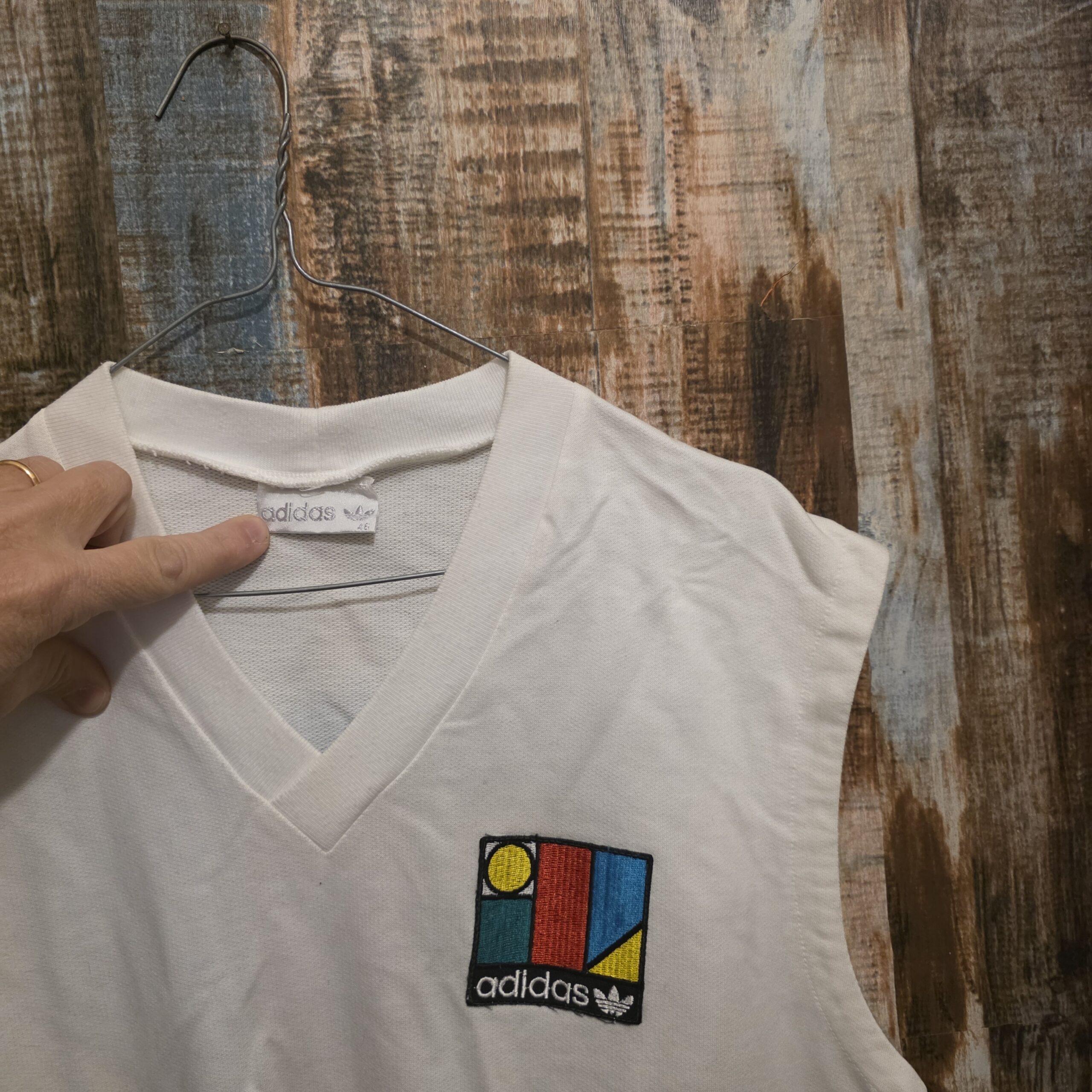 Vintage '80 Adidas Gilet tennis Ivan Lendl Vintage '80 Adidas Gilet tennis Ivan Lendl