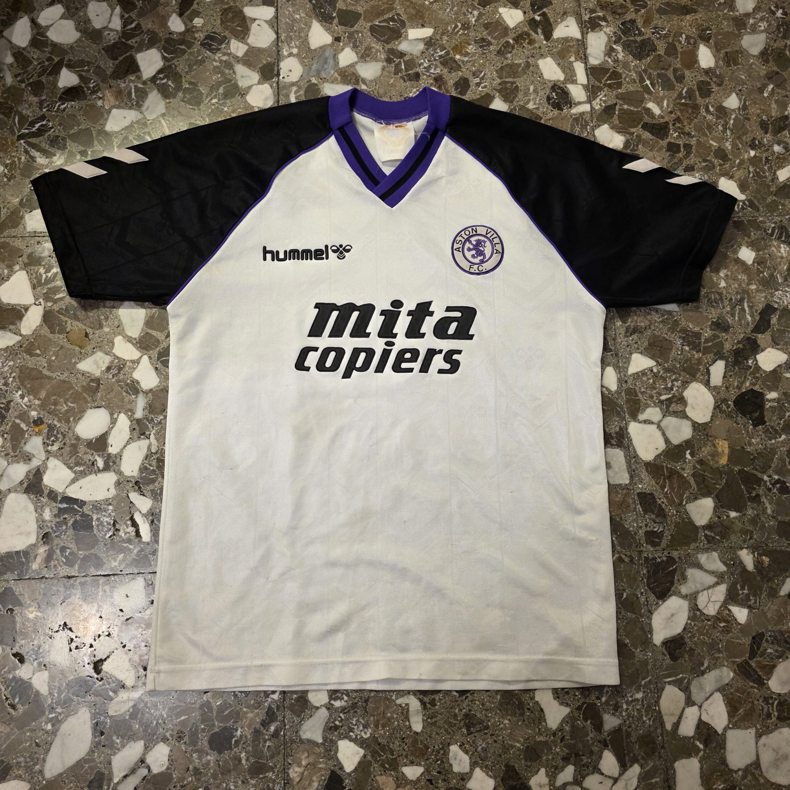 Maglia calcio Aston Villa Hummel 1989-1990