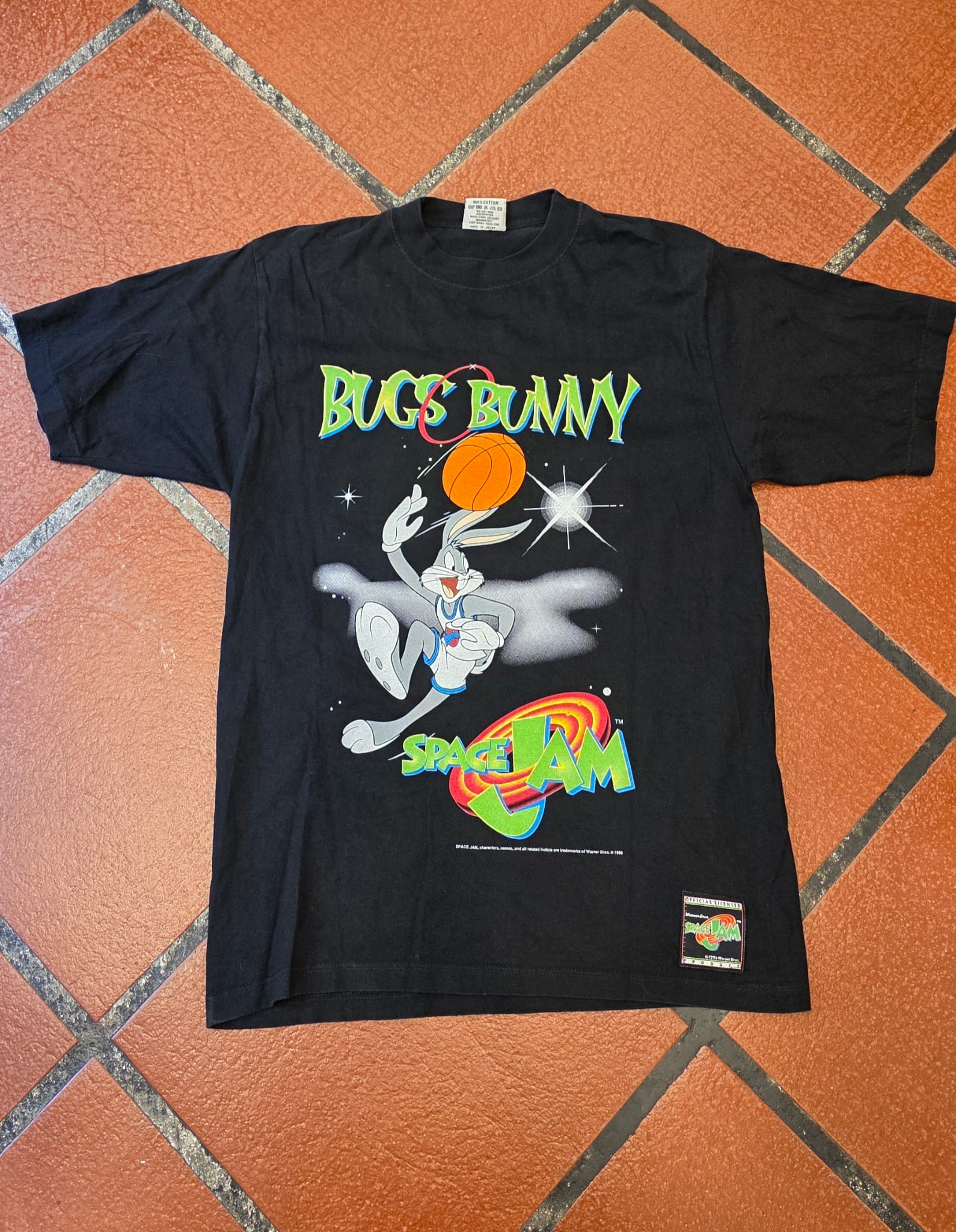 T-shirt vintage Bugs Bunny 1996 Space Jam