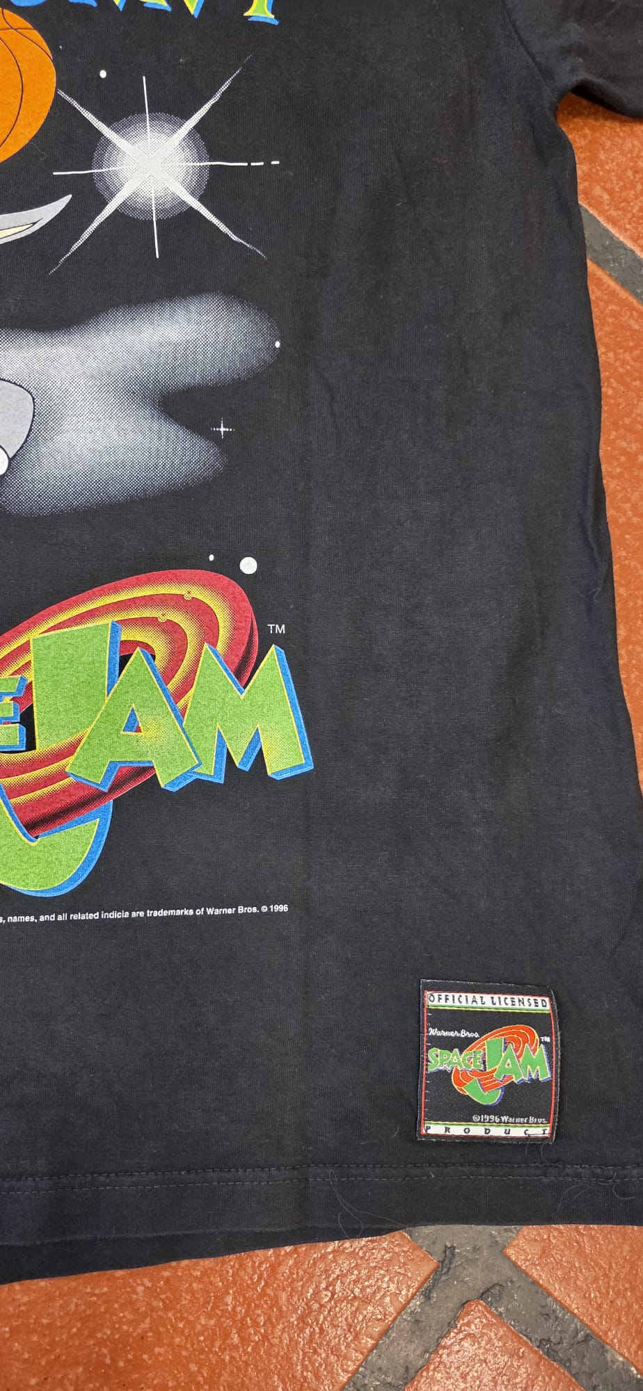 T-shirt vintage Bugs Bunny 1996 Space Jam T-shirt vintage Bugs Bunny 1996 Space Jam