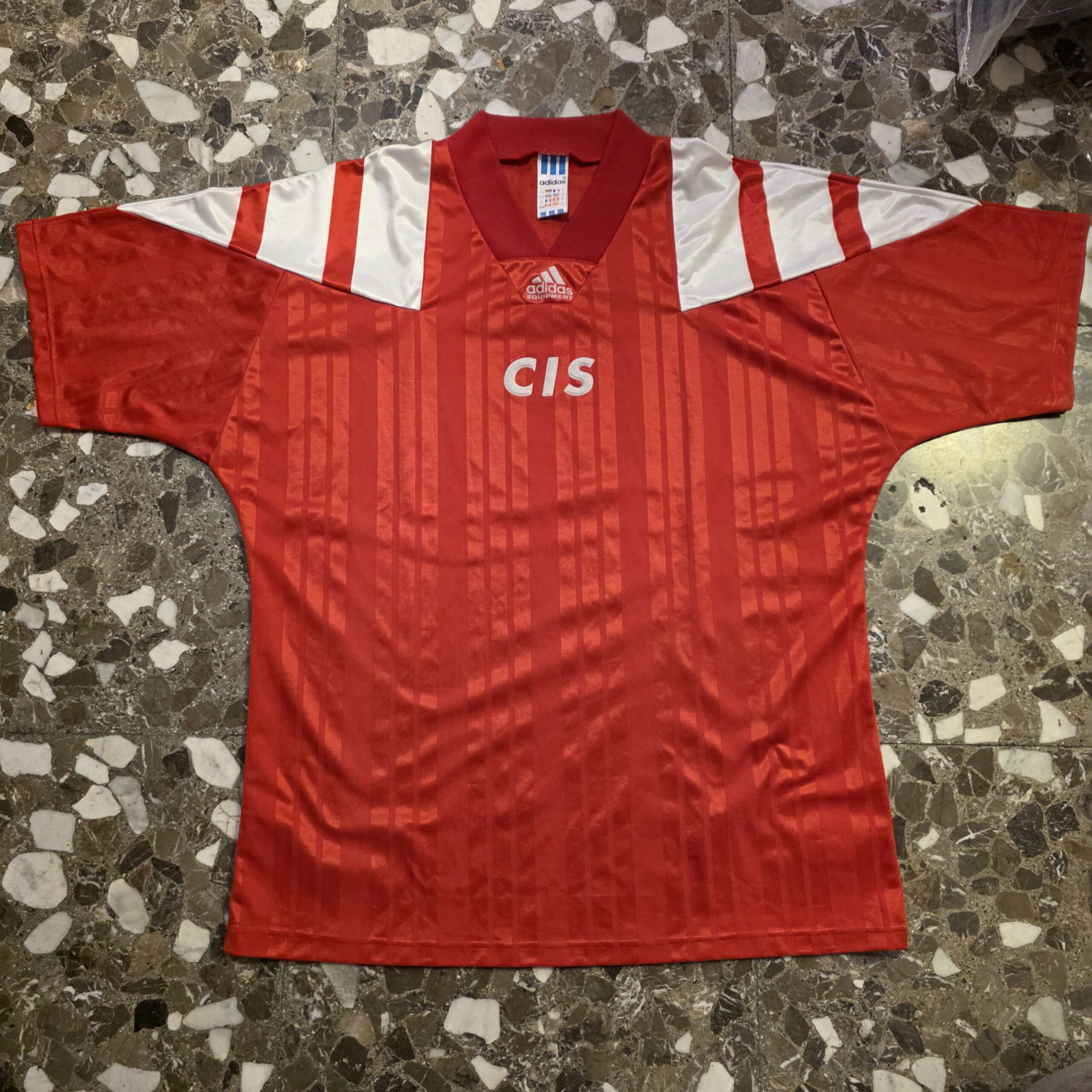 Maglia Vintage CIS 1992 XL Adidas Equipment Originale Home Euro 92 URSS Rara